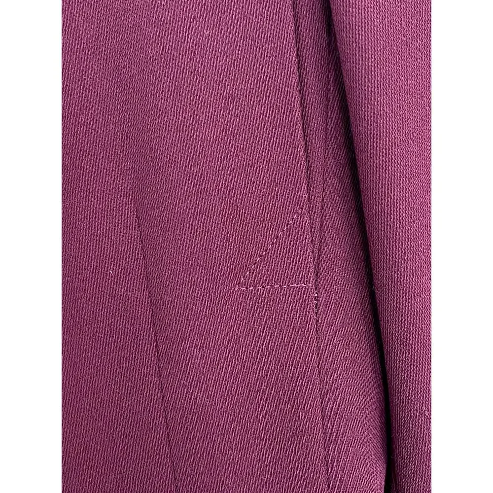 Lagerfeld Wmns Sz 38 Vintage 90s Maroon Fitted Blazer Retro Vintage Cool Work
